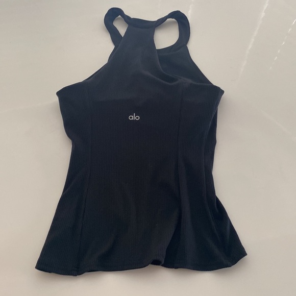 Alo Ribbed Aspire Full Length Tank - Picture 2 of 2